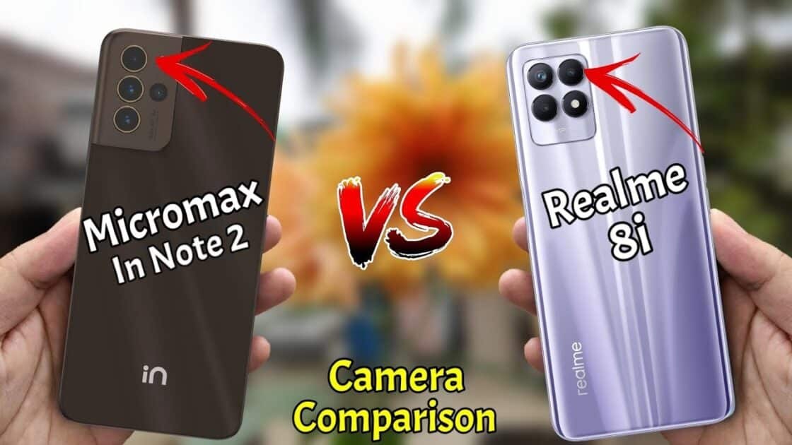 IN Note 2 vs Realme 8i