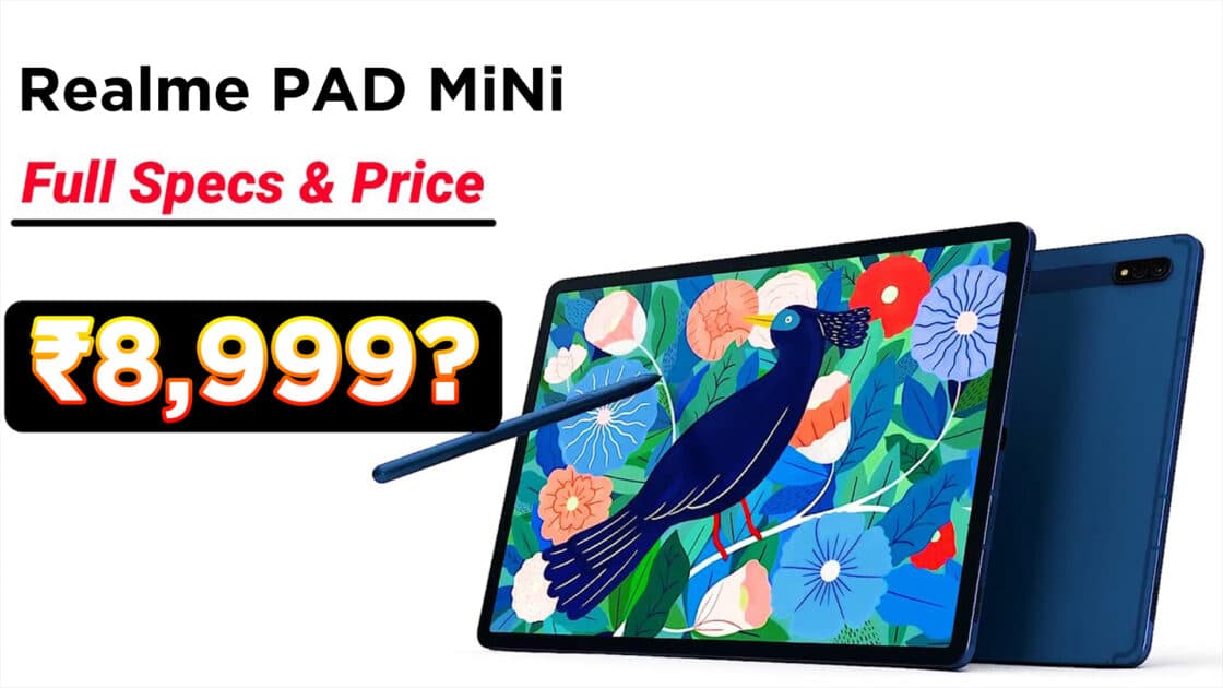 Realme Pad Mini specs, price, features, india launch date in hindi