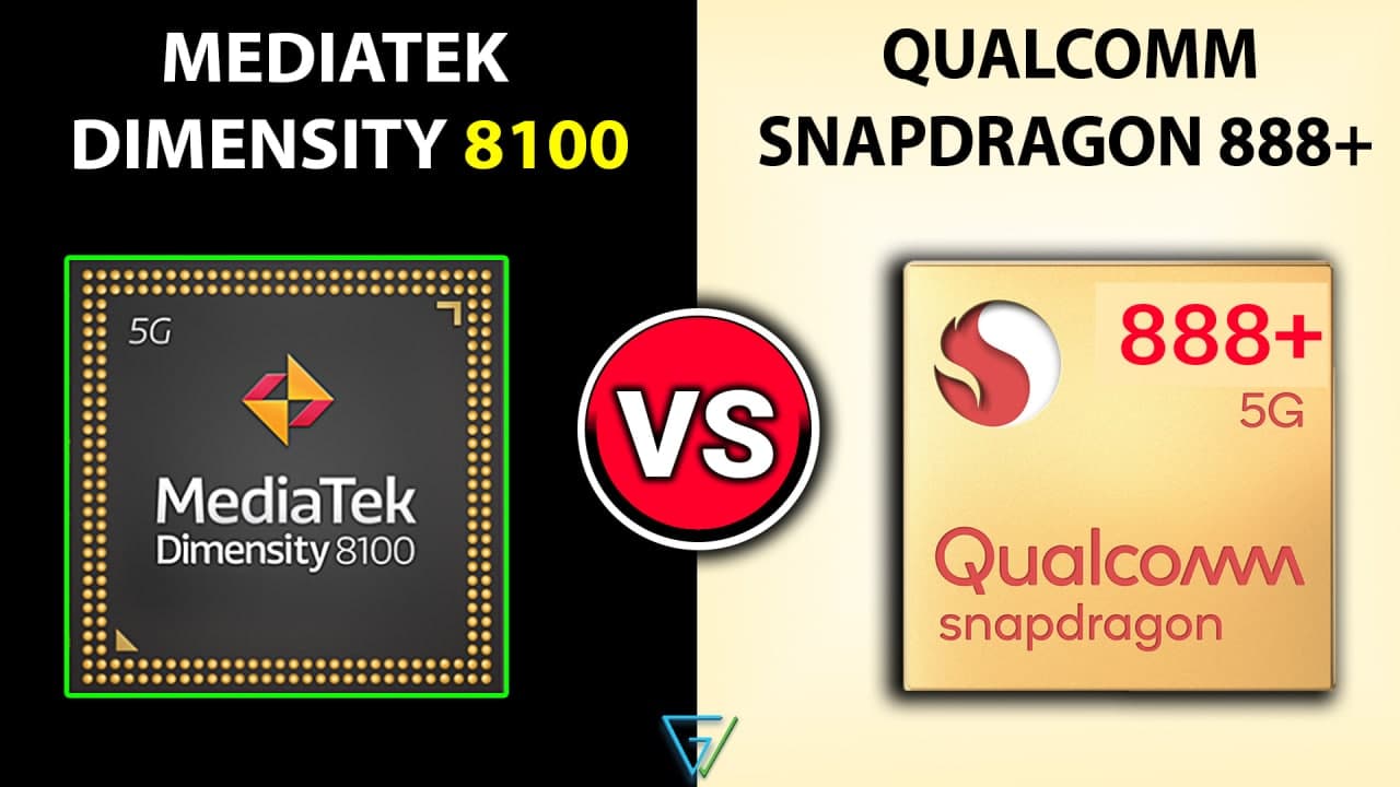 Mediatek Dimensity 8100 vs Snapdragon 888+