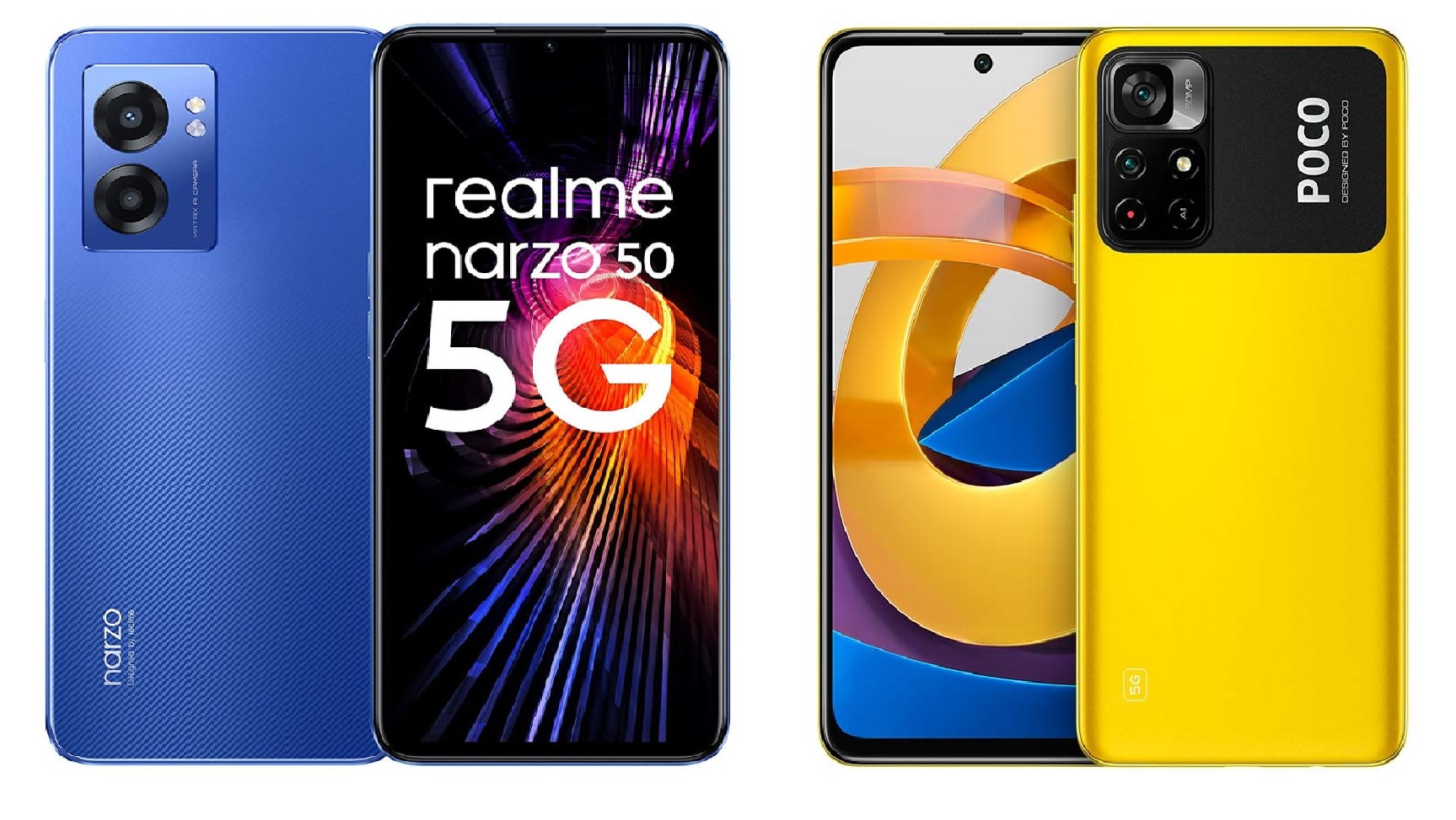 Poco M4 Pro 5G vs Narzo 50 5G: Full Comparison